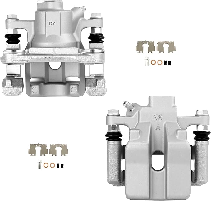SCITOO Rear Brake Calipers With Bracket 19B6992 19B6993 Compatible For Lexus For ES300h 2013-2018,For Lexus For ES350 2013-2018,For Toyota For Avalon 2013-2018,For Toyota For Camry 2012-2017
