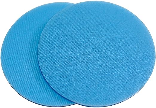 Abrasilk 6 Inch Auto Body Hook and Loop Sanding Discs (800 Grit, 10 Pack)
