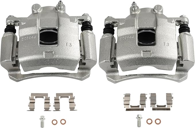 SCITOO Front Brake Calipers With Bracket 19B3468 19B3469 Compatible For Suzuki For SX4 2007-2013