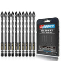 10 Pcs 5/16" Masonry Concrete Drill Bit Set for Tile Brick Glass Plastic Wood, Cross Tungsten Carbide Tip, Hex Shank, Work with Ceramic Porcelain Tile Wall Mirror Paver, 5/16 Inch Drill Bits, 8mm