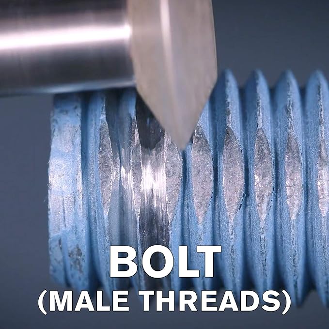 Repair Kits - Faster & Easier to Chase, Restore & Clean Internal or External Threads, All in One Universal Thread Files Set, Inch, Metric, Grooves, Glands, Acme & Buttress