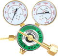 Welding Gas Welder Oxygen Regulator Large Tank Gauge Cutting Torch Regulator Outlet 0-200PSI Inlet 0-4000PSI CGA 540