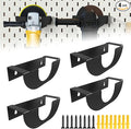Angle Grinder Holder Tool Wall Mount Bracket For 5inch Grinder, Angle Grinder Hanger, Impact Wrench Wall Holder, Angle Grinder Storage Rack For Angle Grinders/Cutter/Polisher,Angle Grinder Stand Black