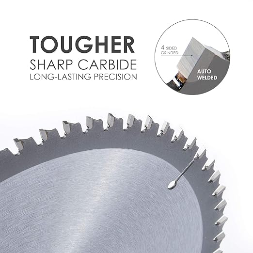 Luckyway 12 Inch Miter Saw Blade 100T with 1 Inch Arbor TCT Circular Saw Blade for Cutting Wood