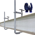 2-Pack Heavy Duty 16"(400x120mm) F-Clamp w/ 4-3/4" Throat Depth, Bar Size 1"x15/32", 1400LB Clamping Force, Drop Forged Steel Bar Clamps for Wood, Metal, Pipe, Welding and DIY Projects