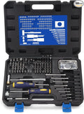 BULLTOOLS Precision Screwdriver Set, 100-Piece Torque Screwdriver Engineering Repair Kit, Roll Pin Punch Set with Magnetic Screwdriver Handle and Storage Case for Maintenance