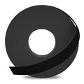 GSCIT Club Black Melamine Edge Banding, 1 inch x 100ft Edge Banding with Hot Melt Adhesive Pre-glued Cabinet Edge Banding Flexible Black Veneer Edging for Plywood
