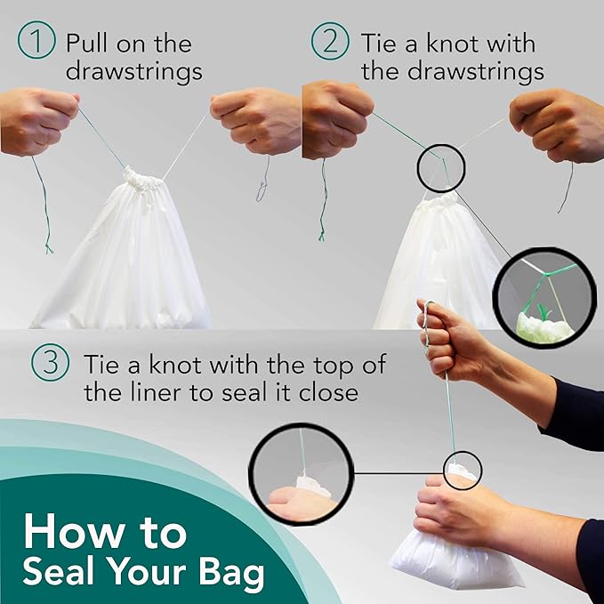 The Original Carebag Emesis Bag with Super Absorbent Pouch- Absorbs 16 oz, No More Leaks and Splashes- Single Use- Reduces Odors- Easy Disposal, 60 Count (3 Boxes of 20)