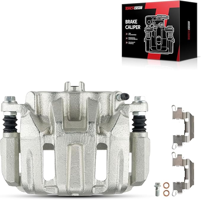 Torchbeam Front Brake Caliper Left for Honda 2012-2016 CR-V 2.4L, Honda 2007-2011 CR-V, Honda 2005-2010 Odyssey, Front Left Caliper Replace # 19B2958