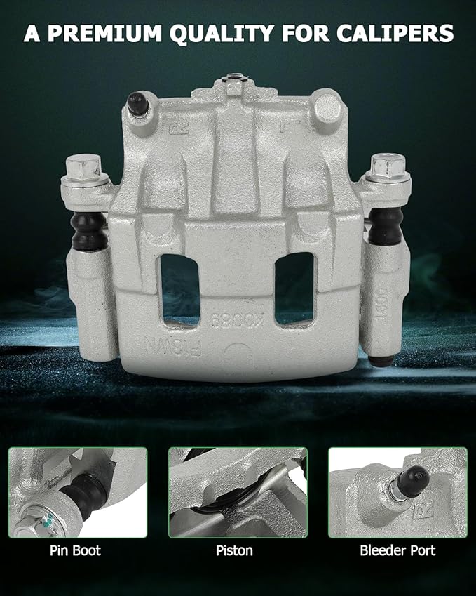 SCITOO Front Right(Passenger Side) Brake Caliper With Bracket 18B5027 Compatible For Ford Edge 2007-2009