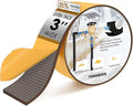 Pipe Insulation Tape, Foam Insulation Tape for Outdoor Pipes Winter Freeze Protection, Foam Pipe Insulation Wrap, Heat Tape for Water Pipes, Copper Pipes, PVC, AC Line, 3in x 15ft, Brown