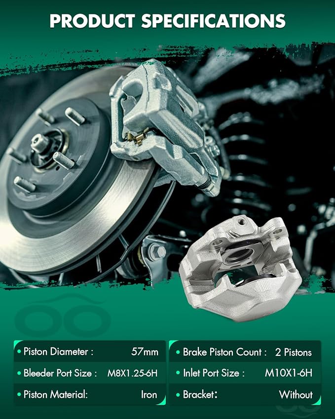 SCITOO 19272 Front Right Disc Brake Caliper Assembly Without Bracket For Mercedes-Benz