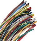 High Heat Shrink Tubing Tube - 2:1 Heat Shrink Ratio Flame Retardant 9 Color 6 Size 162 PCS in Transparent Plastic Box