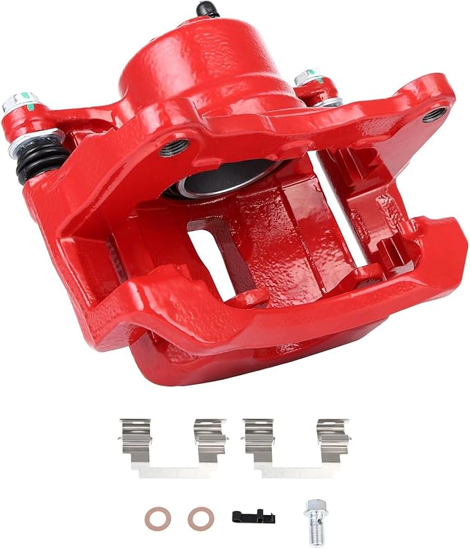 cciyu Front Right Brake Caliper Assembly w/Bracket 19B2699 2003-2008 For Pontiac For Vibe,2003-2008 For Toyota For Corolla,2003-2008 For Toyota For Matrix