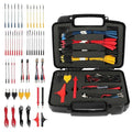 48PCS Automotive Circuit Test Leads Kit Electrical Breakout Leads Automotive Kit Multi Function Auto Diagnostic Tools Multimeter Test Leads Kit