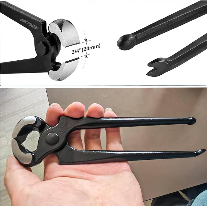 3PCS Nail Puller Set, 7 inch End Cutting Pliers, 8 inch Carpenter's Pincers, 9 inch End Cutting Nippers,nail puller set, end cutting pliers, carpenter's pincers, wire cutting tools