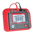 Megohmmeter, 250V-2500V Output Voltage Insulation Tester, 1MΩ-200GΩ Ohm Meter Multimeter, Grounding Tester with 100 Groups of Data Storage