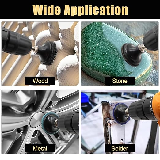 ZEHIQ 110Pcs Die Grinder Sanding Disc Set, 2 inch Quick Change Disc with 1/4 inch Holder, Surface Conditioning Grinding Disc Attachments, Die Grinder Accessories for Rust Paint Removal