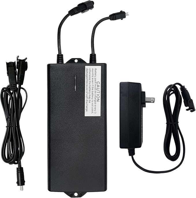 Power Recliner ZBPOWER 4000mAh Wireless Rechargeable Battery Pack Kits with Wall Power Supply and Y Power Cable