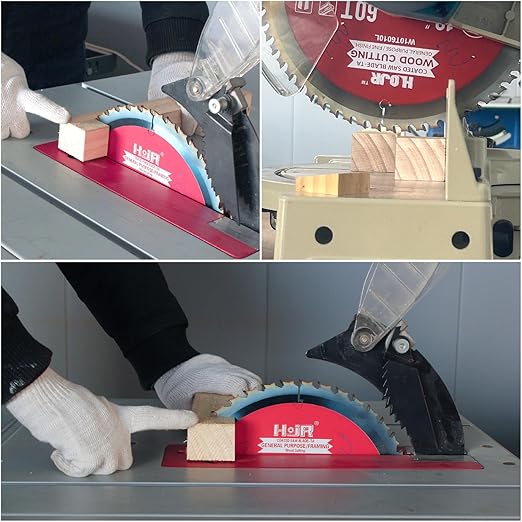 Circular Saw Blades Woodworking TA Series,10" 60-Tooth 5/8" Arbor, for Laminate, Melamine Board, Special Anti-Thermal Adhesion Coating on Cutting Edges -TA,High Finish,Long Life,DLM 10" 60T TA