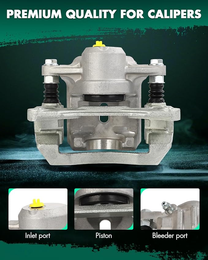 SCITOO 19B3225 Rear Left Disc Brake Caliper Assembly w/Bracket For Subaru For Legacy 2006-2009,For Subaru For Outback 2006-2009