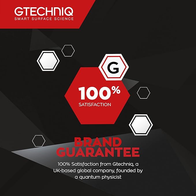 Gtechniq EXO Crystal Hydrophobic, Dirt Repellent Coating for Cars, Easy to Apply - 50ml (Sufficient for 1 Med-Large Car) - 18-24 Month Protection