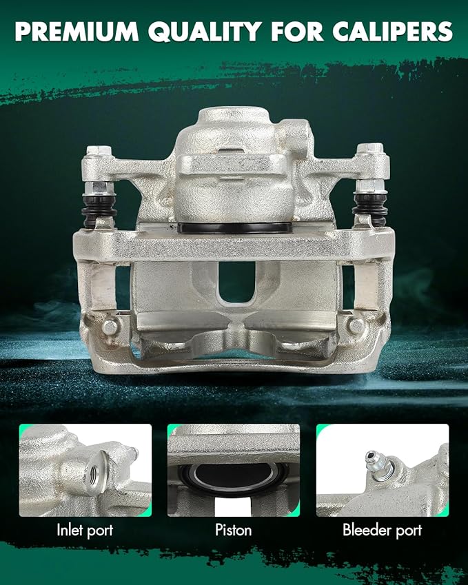 SCITOO 19B3321 Front Right Disc Brake Caliper w/Bracket Fit For Mini For Cooper 2007-2015, Single Piston