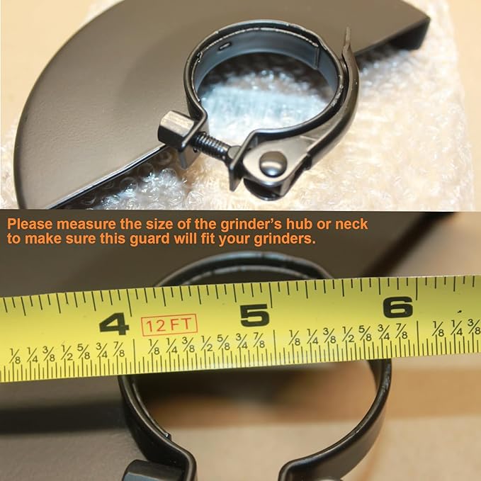 6.5"Angle Grinder Guard for 6"/5"/4-1/2"/4" Grinder Blades Wheel Disc 397661-01 Metal Grinder Disc Wheel Cover Replacement for DEWALT D28116 D28065 D28144 BOSCH, MAKITA, METABO Grinders Guard
