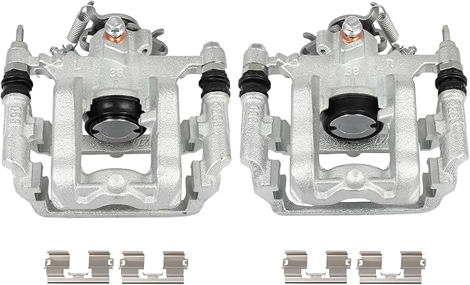SCITOO Rear Brake Calipers With Bracket 18B5311 18B5310 Compatible For Chevrolet For Cruze 2011-2015,For Chevrolet For Cruze Limited 2016