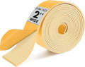 Pipe Insulation Tape, Outdoor Water Pipe Insulation Wrap, Foam Insulation Tape for Outdoor Pipes Winter Freeze Protection, Heat Tape for Water Pipes, Copper Pipes, PVC, AC Line, 2in x 15ft, Beige