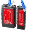 NF-468S RJ45 Network Cable Tester for CAT5, CAT5E, CAT6, CAT6A, Cat7 POE Test UTP/STP Cable Checker Telephone Line CAT3 Cable Mapper Network Tools (Professional Grade)