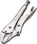 Eclipse Professional Tools E7WR 7 Inch Curved Jaw Locking Pliers with Wire Cutters (7" / 175mm)
