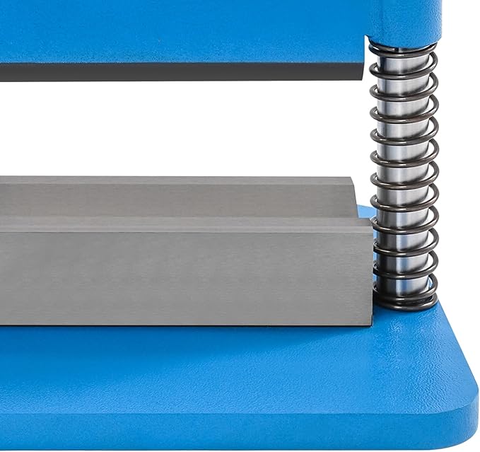12" Press Brake Attachment for 12&20 Ton Hydraulic Press, 3/16" Bending Thickness Press Brake Attachment, Heavy-Duty Metal Bending Accessories for Metal Sheet Bending Forming Shapes (Blue)
