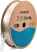 Chanzon 2:1 Ratio - 80Ft Roll - 7/8" (22mm) Heat Shrink Tubing 2:1 (25M Total Length) Clear Polyolefin Sleeving Wrap 1pcs