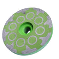 4 in.x 5/8-11 in. Smooth Grinding Resin Filled Diamond Cup Wheel for Angle Grinder, Resin Filled Diamond Grinding Wheel for Granite Marble Engineered Stone