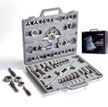 toolant 45pcs Metric Tap and Die Set, M6-M24 Large Threading Set with Round Dies for Cutting and Rethreading Internal and External Threads