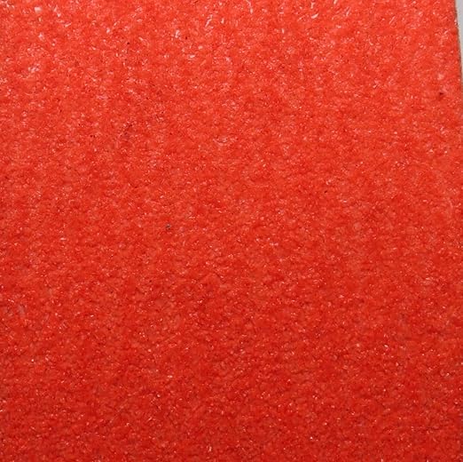 GGR Supplies T.R.U. NST-20 Non-Skid Tape 60 ft. Length Safety Way 60 Grit Anti Slip Traction Tape 32 Mil No Slip (4 in. x 60 ft. (100mm Wide), Fluorescent Red)