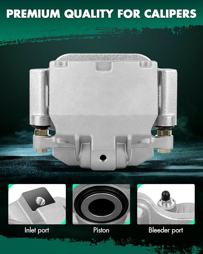 SCITOO 18-B5031 Disc Brake Caliper Assembly with Bracket Fit For Cadillac 2007 2008 2009 2010 2011 2012 2013 2014 2015 2016 2017,For Chevrolet 2007-2017,For GMC 2007-2017