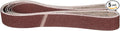 2 x 72 Inch Sanding Belt, 5 Pcs 24 Grit Aluminum Oxide Knife Sharpener Belts Work Sharpening for Belt Sander Knife Carving Tool Metal Working