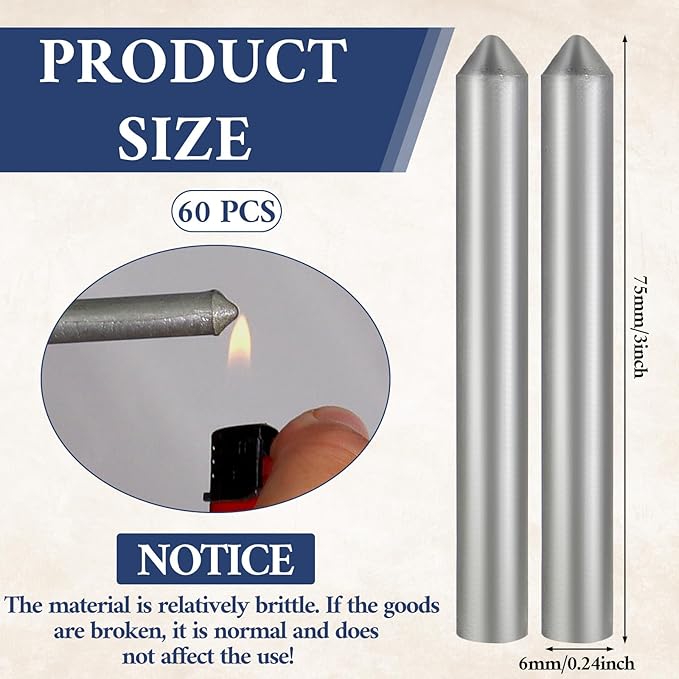 60 Pcs Low Temperature Universal Welding Rod Aluminum Brazing Welding Rods Easy Melt Welding Rods Stick Welding Rod Welding Tools for Aluminum Stainless Steel Iron Alloy Beginner Pro-Frien