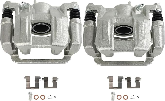 SCITOO 19B6447 19B6446 Rear Left & Right Disc Brake Calipers Assembly w/Bracket For Honda For Odyssey 2011-2017