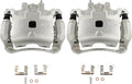 SCITOO 19B3306 19B3307 Front Left & Right Disc Brake Calipers Assembly w/Bracket For Nissan For Sentra 2007-2019