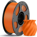 ANYCUBIC PETG Filament 1.75mm, 3D Printer Filament, Dimensional Accuracy +/- 0.02mm, Exceptional Toughness, Print with Most FDM 3D Printers, 1KG Reusable Spool, Classic Orange