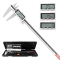 12 Inch Digital Caliper, 150mm Calipers Measuring Tool with Stainless Steel, IP54 Splash Proof Protection Design