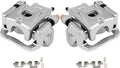 SCITOO 19B2905 19B2904 Rear Left & Right Disc Brake Calipers Assembly w/Bracket For Toyota For Highlander 2004-2007