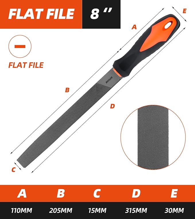 Needle File (8'' Flat File)