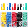 Qibaok Bullet Terminals Wire Connectors Female & Male Bullet Butt Insulated Waterproof Electrical Connector Kit 200 PCS