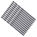 Drill Bit, 2.2mm Cutting Diameter, 4241 HSS Nitriding Black 118° Cutting Angle Versatile Jobber Bits - (Applications: for Drilling Plastic Wood Soft Metal), 12-Pieces
