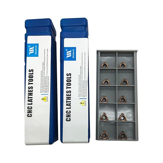 Lather Threading Tool Bit Set External Internal Threading Boring Bars Turning Tool Holders with 11IR A60 16ER 16IR AG60 Carbide Threading Inserts (2pcs Holders +11IR A60)