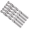 Drill Bit, 9.5mm Cutting Diameter, 4241 HSS 118° Cutting Angle Uncoated Bright Versatile Jobber Bits - (Applications: for Drilling Plastic Wood Soft Metal), 5-Pieces